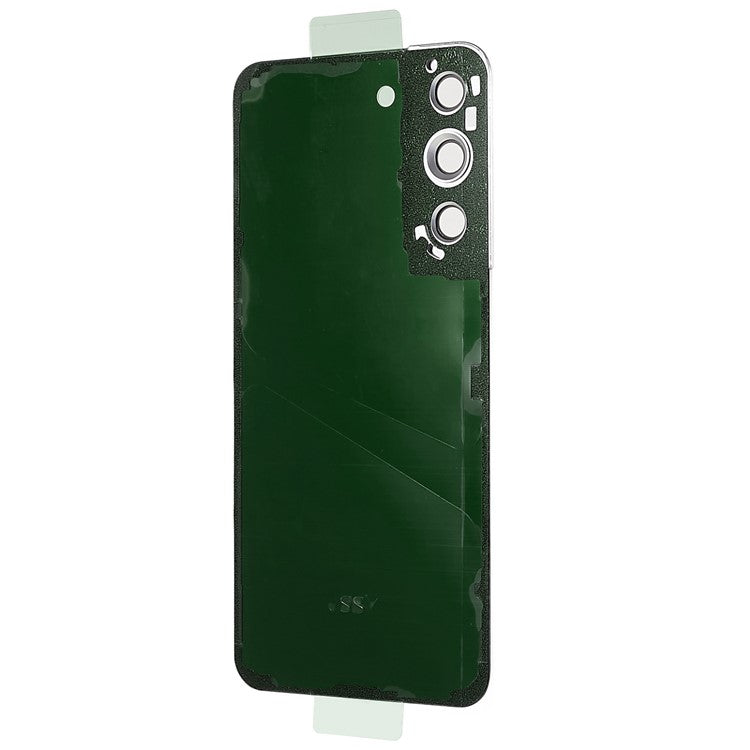 For-Samsung-Galaxy-S22-5G-S901-Battery-Housing-with-Adhesive-Sticker-+-Camera-Lens-Cover--Phantom-White