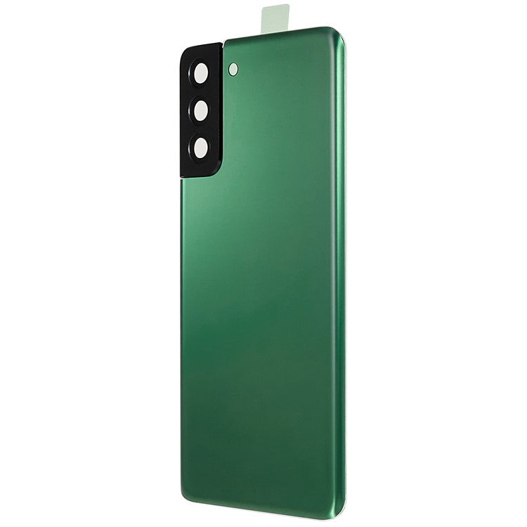 For-Samsung-Galaxy-S21+-5G-G996-Battery-Housing-with-Adhesive-Sticker-+-Camera-Lens-Cover--Green