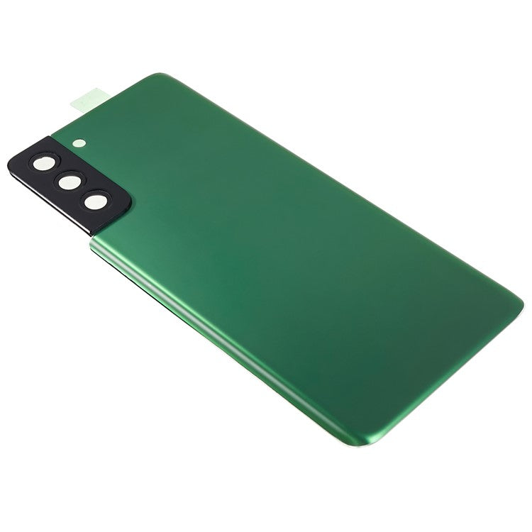 For-Samsung-Galaxy-S21+-5G-G996-Battery-Housing-with-Adhesive-Sticker-+-Camera-Lens-Cover--Green