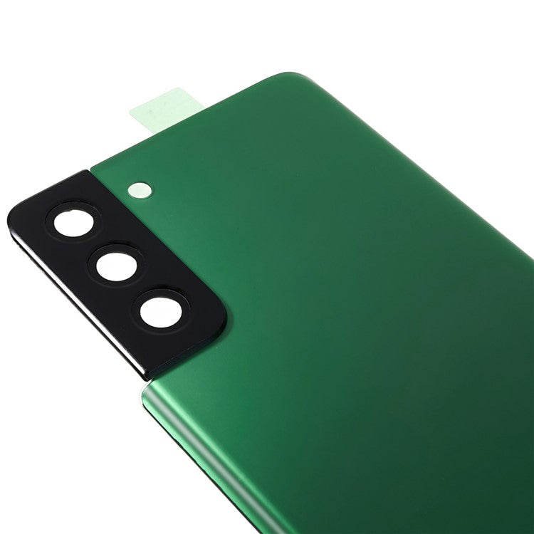 For-Samsung-Galaxy-S21+-5G-G996-Battery-Housing-with-Adhesive-Sticker-+-Camera-Lens-Cover--Green