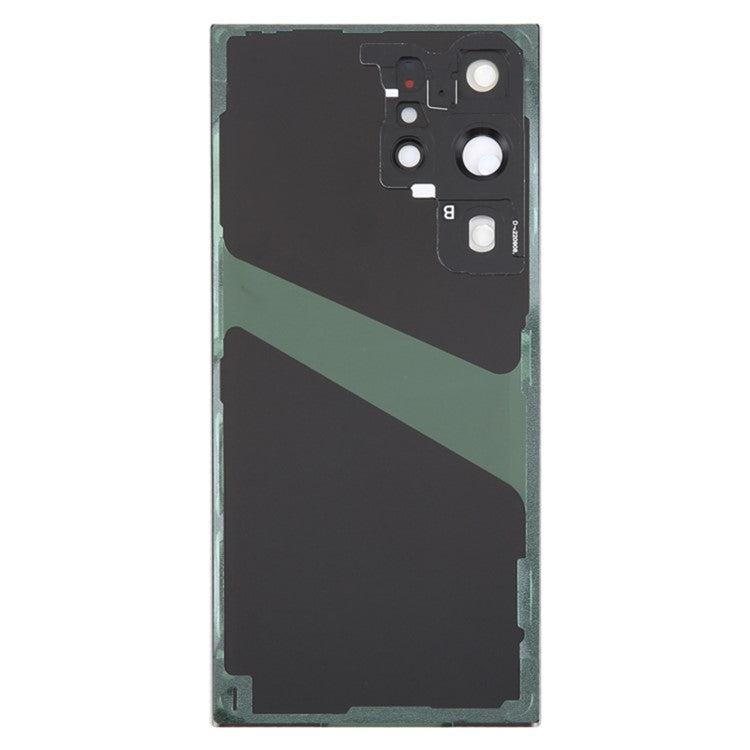 For-Samsung-Galaxy-S23-Ultra-S918-Battery-Housing-with-Adhesive-Sticker-+-Camera-Lens-Cover--Phantom-Black