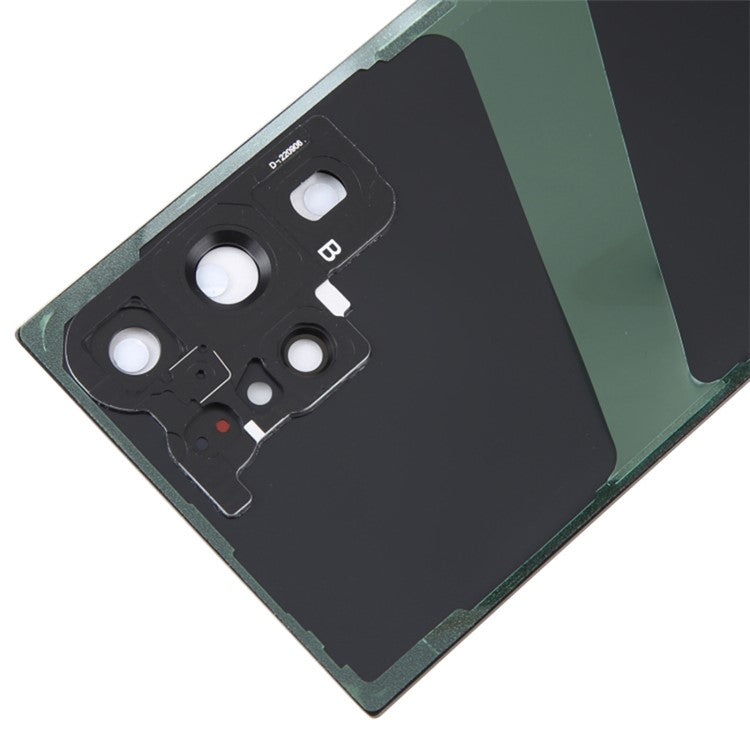 For-Samsung-Galaxy-S23-Ultra-S918-Battery-Housing-with-Adhesive-Sticker-+-Camera-Lens-Cover--Green