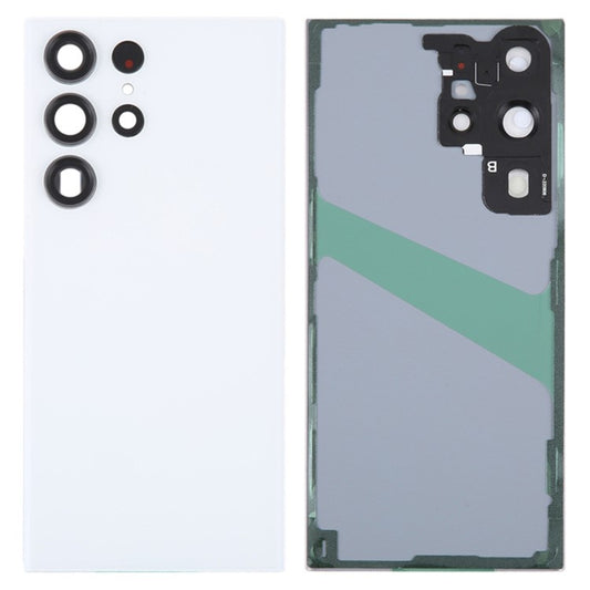 For-Samsung-Galaxy-S23-Ultra-S918-Battery-Housing-with-Adhesive-Sticker-+-Camera-Lens-Cover--Cream