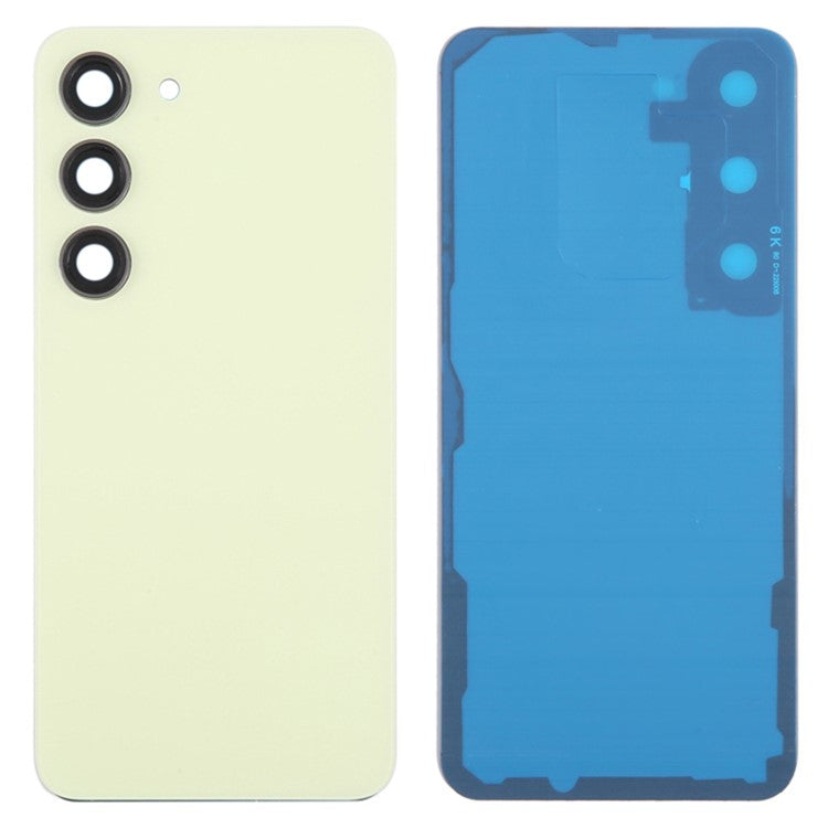 For-Samsung-Galaxy-S23-S911-Battery-Housing-with-Adhesive-Sticker-+-Camera-Lens-Cover--Lime