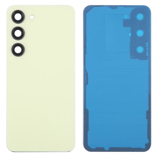 For-Samsung-Galaxy-S23-S911-Battery-Housing-with-Adhesive-Sticker-+-Camera-Lens-Cover--Lime