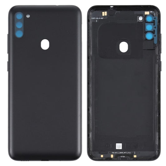 For-Samsung-Galaxy-M11-M115-Battery-Housing-with-Camera-Lens-Cover--Black