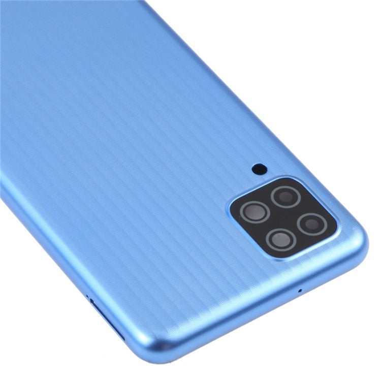 For-Samsung-Galaxy-M12-M127-Battery-Housing-with-Camera-Lens-Cover--Blue