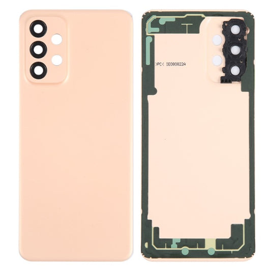 For-Samsung-Galaxy-A23-5G-(Global-Version)-A236-OEM-Battery-Housing-with-Adhesive-Sticker-+-Camera-Lens-Cover--Peach