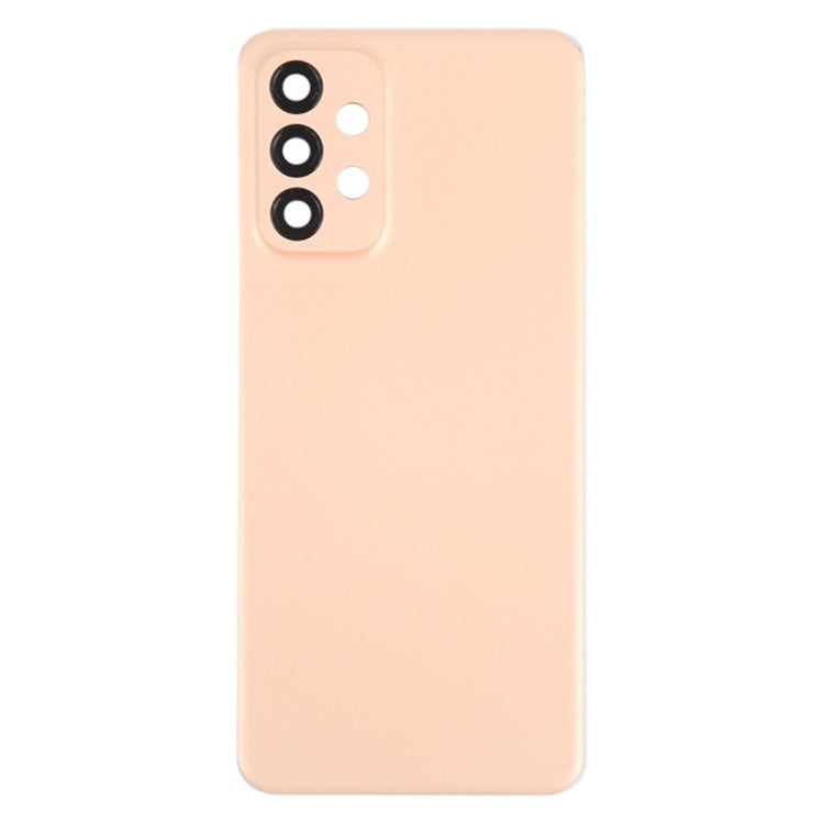For-Samsung-Galaxy-A23-5G-(Global-Version)-A236-OEM-Battery-Housing-with-Adhesive-Sticker-+-Camera-Lens-Cover--Peach
