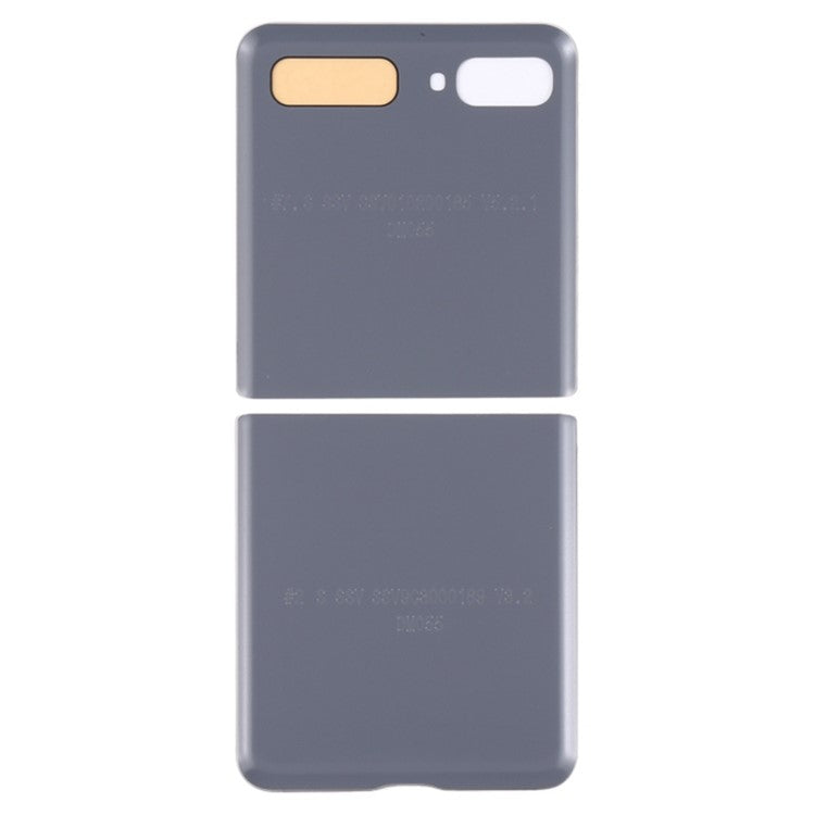 For-Samsung-Galaxy-Z-Flip-F700-Back-Battery-Housing-Cover-Replacement-Part-(without-Logo)--Gold