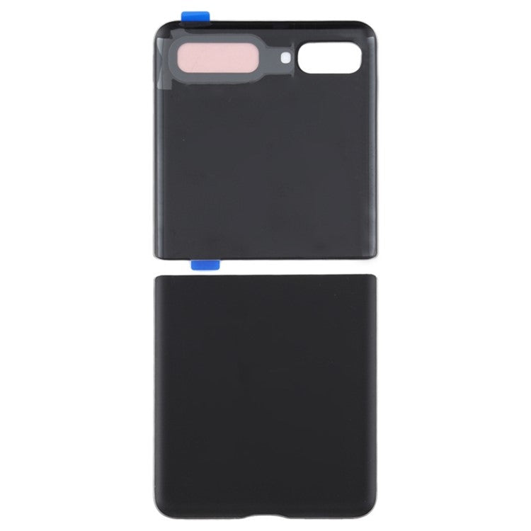 For-Samsung-Galaxy-Z-Flip-5G-F707-Back-Battery-Housing-Cover-Replacement-Part-(without-Logo)--Gold