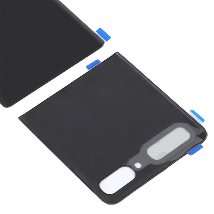 For-Samsung-Galaxy-Z-Flip-5G-F707-Back-Battery-Housing-Cover-Replacement-Part-(without-Logo)--Gold