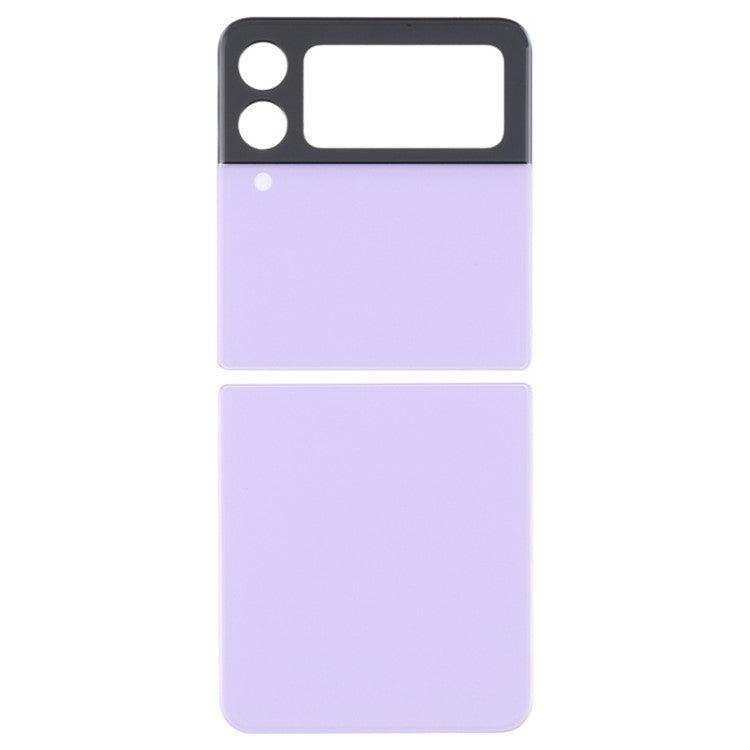 For-Samsung-Galaxy-Z-Flip3-5G-F711-Back-Battery-Housing-Cover-Replacement-Part-(without-Logo)--Purple