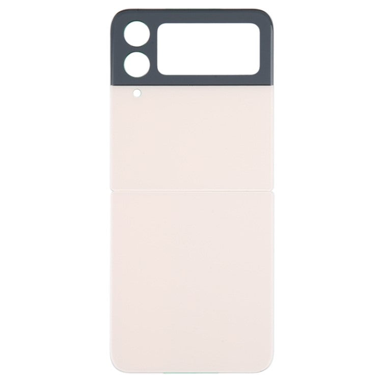 For-Samsung-Galaxy-Z-Flip4-5G-F721-Back-Battery-Housing-Cover-Replacement-Part-(without-Logo)--Gold