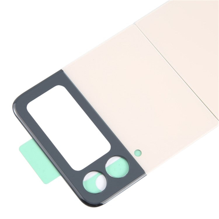 For-Samsung-Galaxy-Z-Flip4-5G-F721-Back-Battery-Housing-Cover-Replacement-Part-(without-Logo)--Gold
