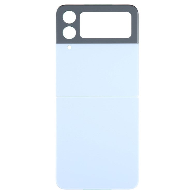 For-Samsung-Galaxy-Z-Flip4-5G-F721-Back-Battery-Housing-Cover-Replacement-Part-(without-Logo)--Blue