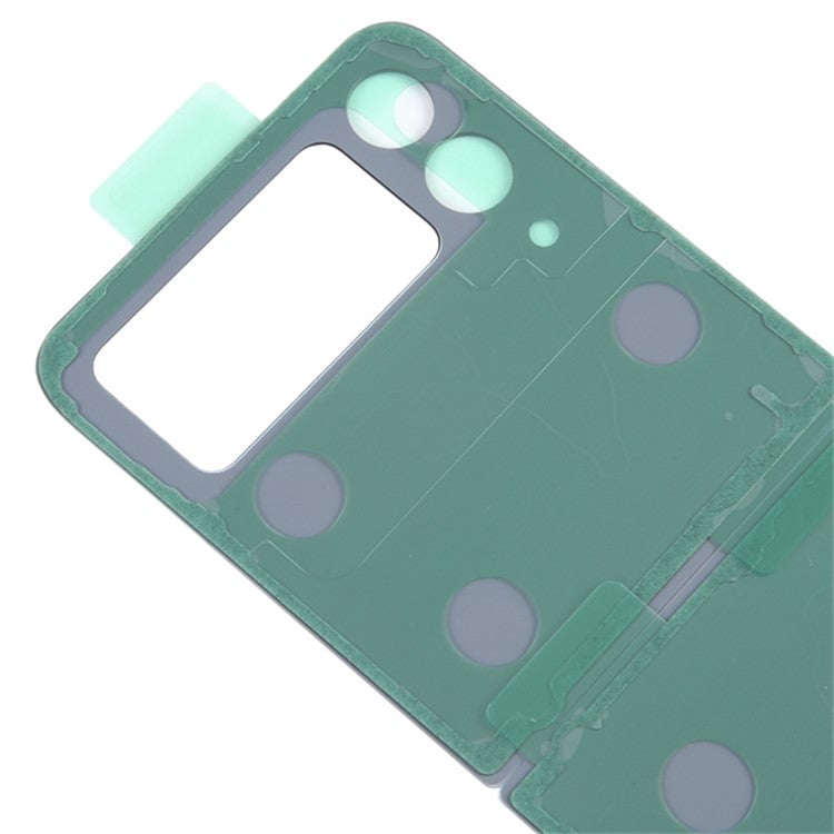 For-Samsung-Galaxy-Z-Flip4-5G-F721-Back-Battery-Housing-Cover-Replacement-Part-(without-Logo)--Blue