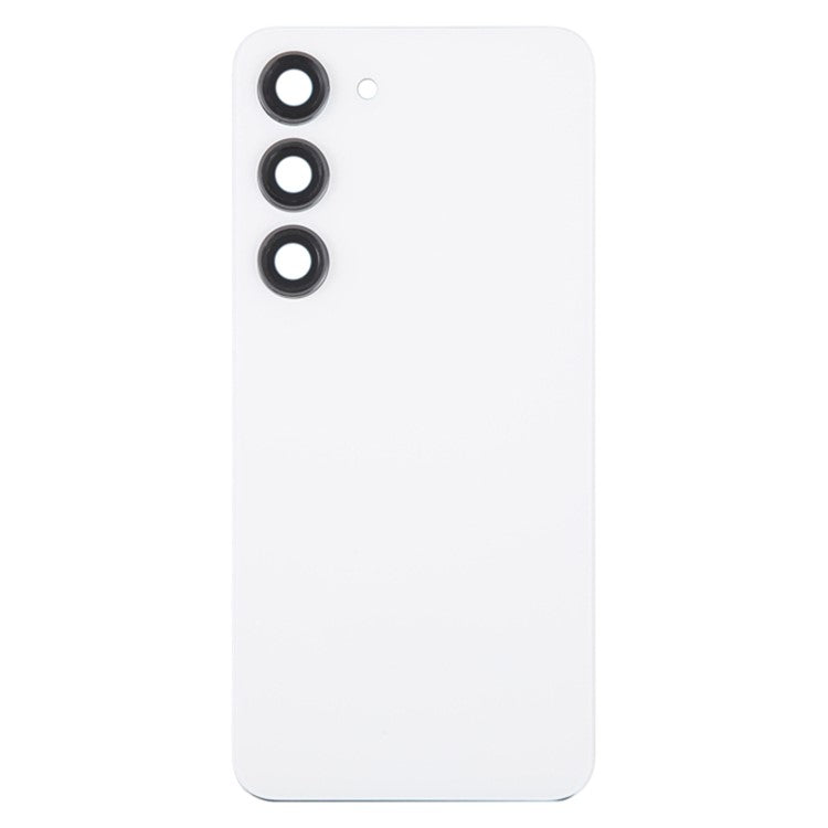 For-Samsung-Galaxy-S23-S911-Battery-Housing-with-Adhesive-Sticker-+-Camera-Lens-Cover-(without-Logo)--White