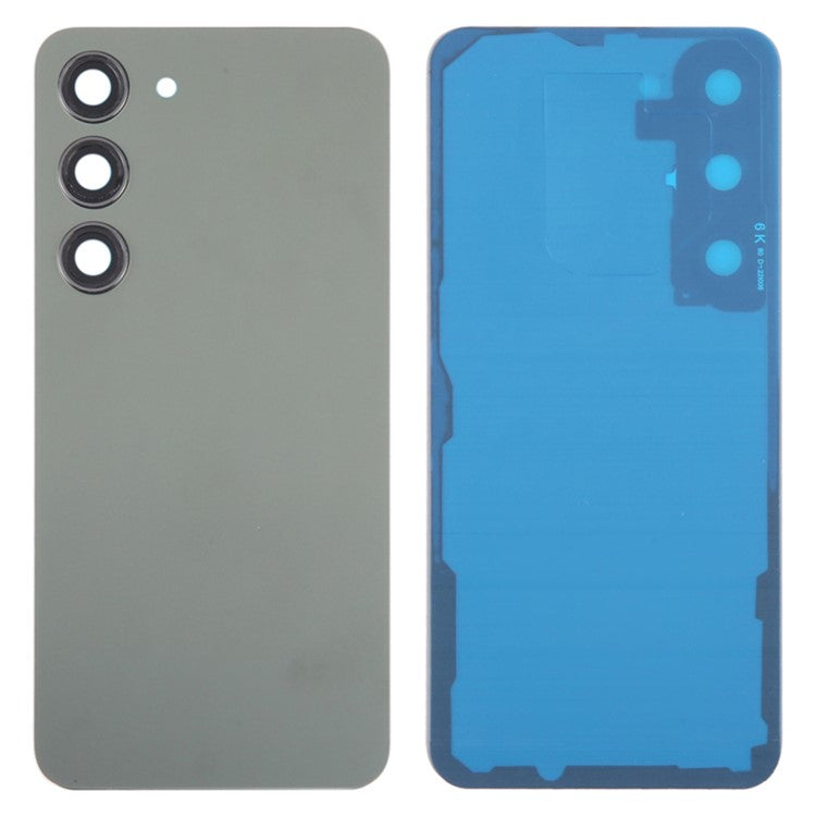 For-Samsung-Galaxy-S23-S911-Battery-Housing-with-Adhesive-Sticker-+-Camera-Lens-Cover-(without-Logo)--Green
