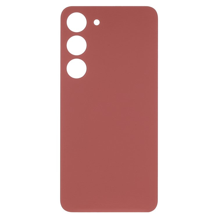 For-Samsung-Galaxy-S23-S911-Back-Battery-Housing-Cover-Phone-Replacement-Part-(without-Logo)--Red