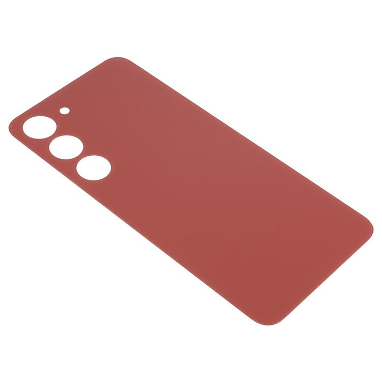 For-Samsung-Galaxy-S23-S911-Back-Battery-Housing-Cover-Phone-Replacement-Part-(without-Logo)--Red
