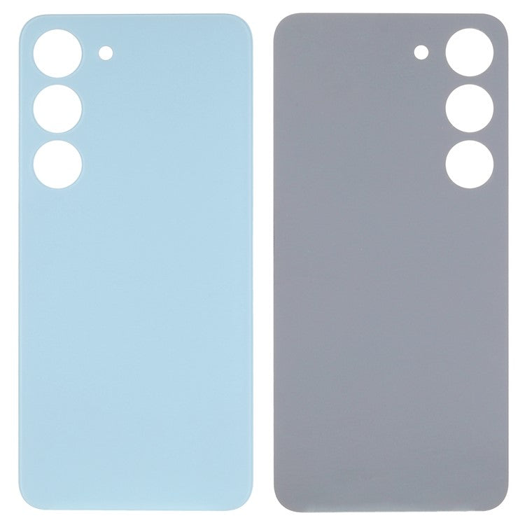 For-Samsung-Galaxy-S23-S911-Back-Battery-Housing-Cover-Phone-Replacement-Part-(without-Logo)--Baby-Blue