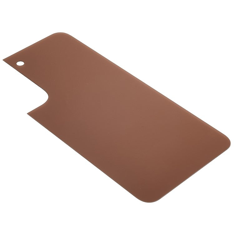 For-Samsung-Galaxy-S22-5G-S901-Battery-Housing-Cover-with-Adhesive-Sticker-Spare-Parts-(without-Logo)--Gold
