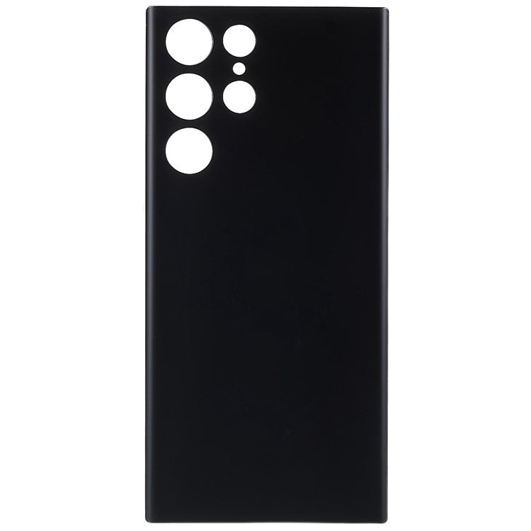 For-Samsung-Galaxy-S22-Ultra-5G-S908-Battery-Housing-Cover-with-Adhesive-Sticker-Replace-Parts-(without-Logo)--Black