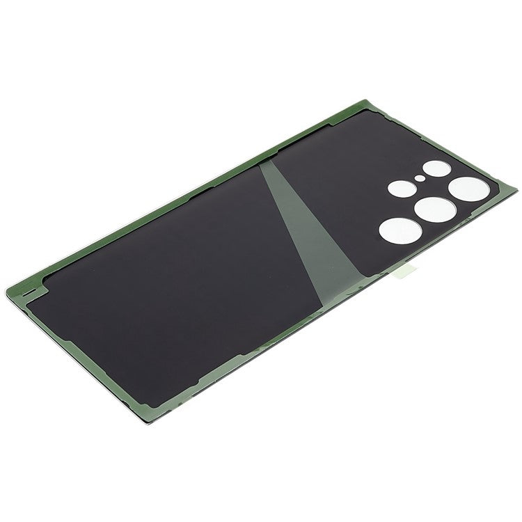 For-Samsung-Galaxy-S22-Ultra-5G-S908-Battery-Housing-Cover-with-Adhesive-Sticker-Replace-Parts-(without-Logo)--Black