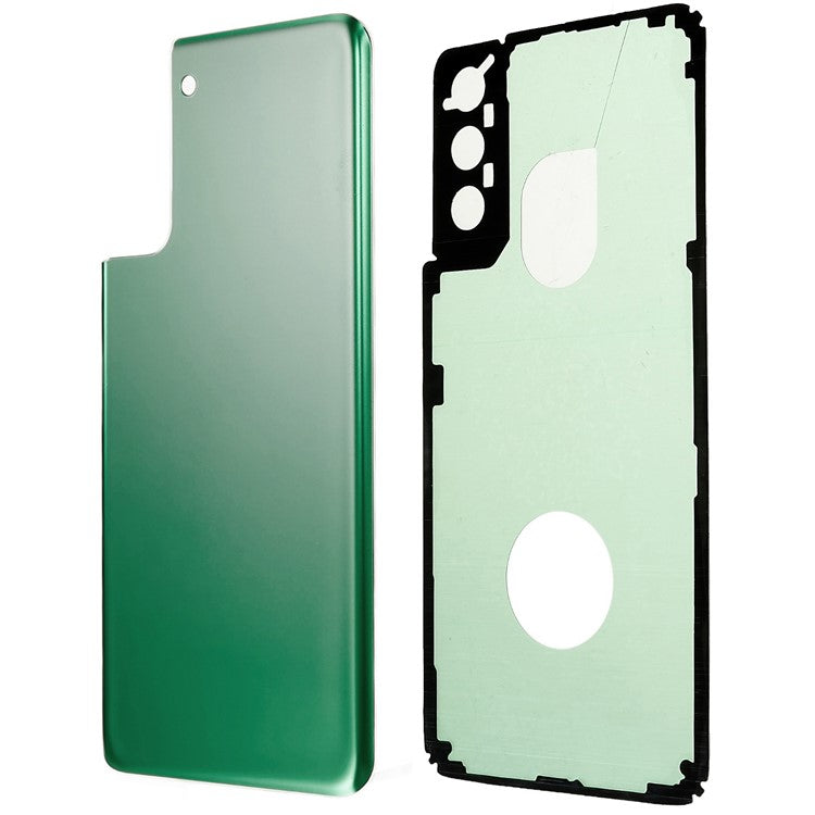 For-Samsung-Galaxy-S21+-5G-G996-Battery-Housing-Cover-with-Adhesive-Sticker-(without-Logo)--Green