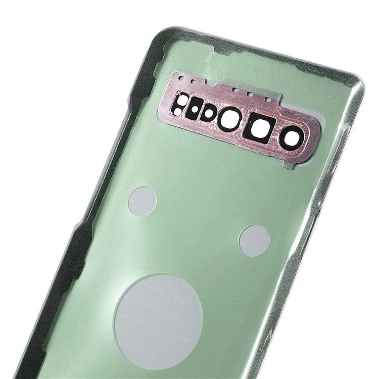 For-Samsung-Galaxy-S10-5G-G977-Battery-Housing-with-Adhesive-Sticker-+-Camera-Lens-Cover--Gold