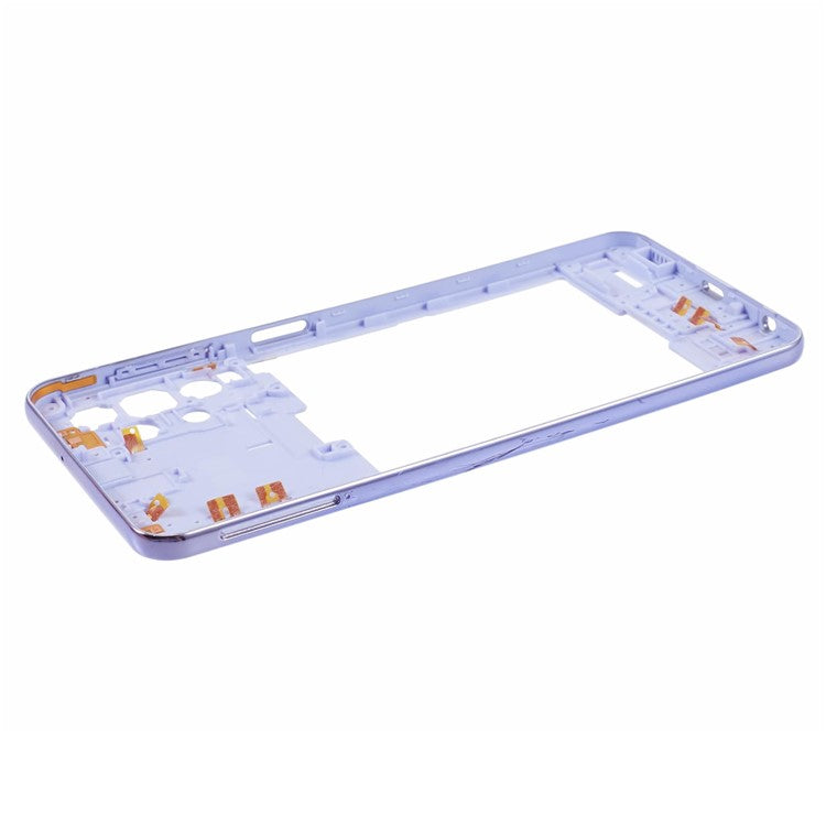 For-Samsung-Galaxy-A32-5G-A326-OEM-Middle-Plate-Frame-Spare-Part-(without-Logo)--Purple