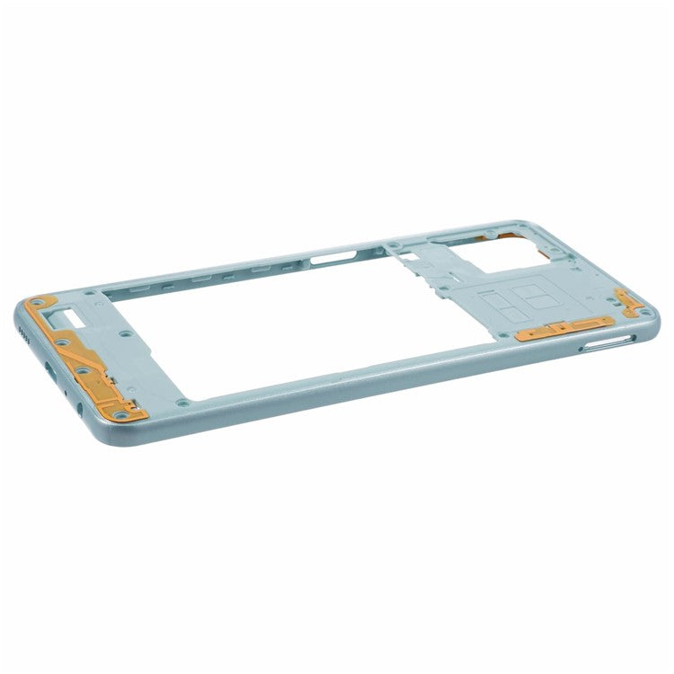 For-Samsung-Galaxy-A22-4G-(EU-Version)-Middle-Plate-Frame-Mobile-Phone-Replacement-Part-(without-Logo)--Green