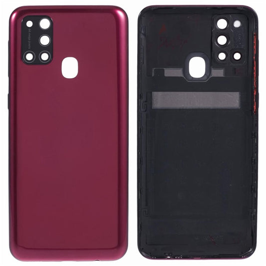 For-Samsung-Galaxy-M31-M315-OEM-Battery-Housing-Cover-Repair-Part-+-Camera-Lens-Cover--Red