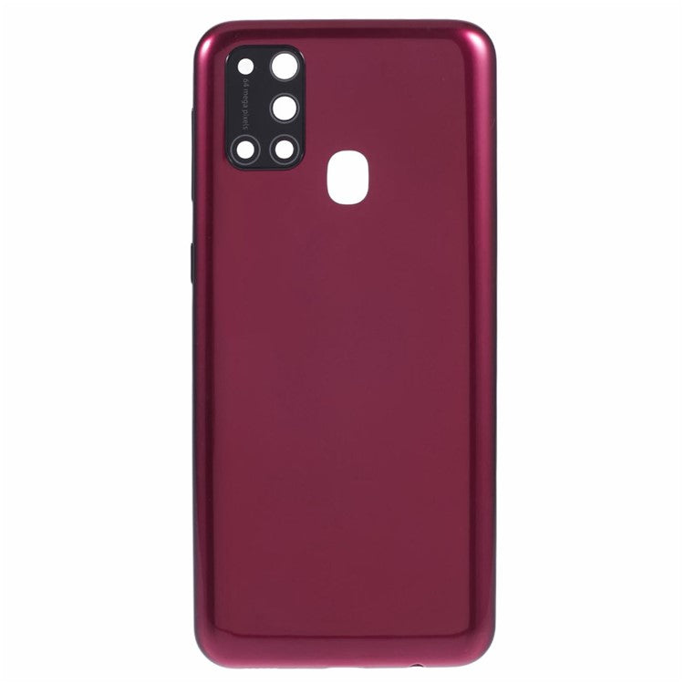 For-Samsung-Galaxy-M31-M315-OEM-Battery-Housing-Cover-Repair-Part-+-Camera-Lens-Cover--Red