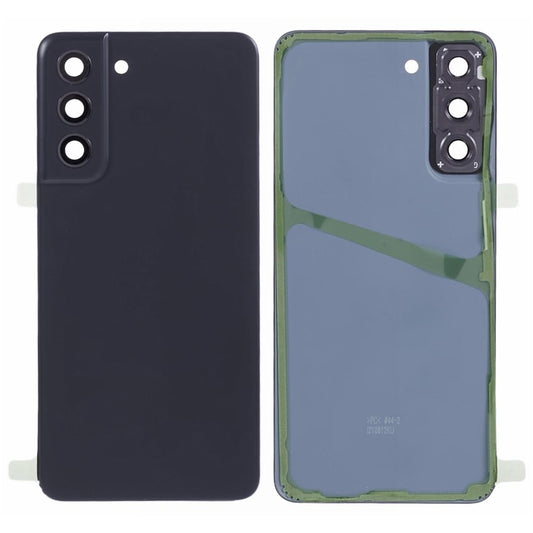 For-Samsung-Galaxy-S21-FE-5G-Battery-Housing-with-Adhesive-Sticker-+-Camera-Lens-Cover-(without-Logo)--Grey