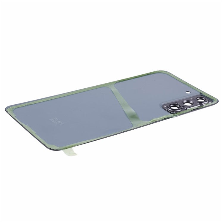 For-Samsung-Galaxy-S21-FE-5G-Battery-Housing-with-Adhesive-Sticker-+-Camera-Lens-Cover-(without-Logo)--Grey