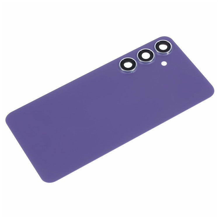 For-Samsung-Galaxy-S24+-S926-Battery-Housing-with-Camera-Lens-Cover--Dark-Purple