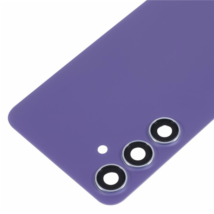 For-Samsung-Galaxy-S24+-S926-Battery-Housing-with-Camera-Lens-Cover--Dark-Purple