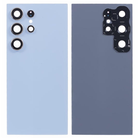 For-Samsung-Galaxy-S24-Ultra-S928-Battery-Housing-with-Camera-Lens-Cover--Baby-Blue