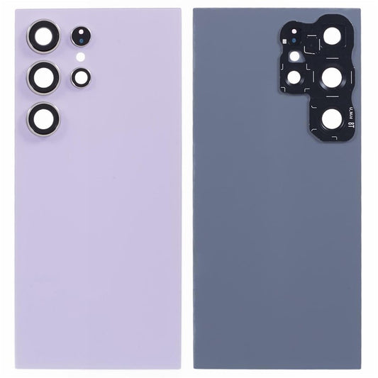 For-Samsung-Galaxy-S24-Ultra-S928-Battery-Housing-with-Camera-Lens-Cover--Light-Purple