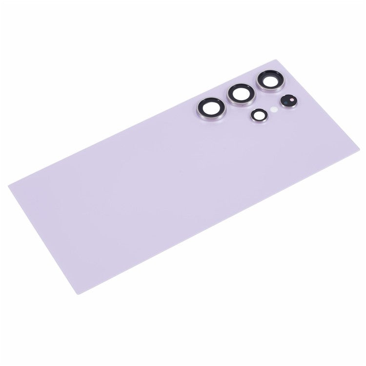 For-Samsung-Galaxy-S24-Ultra-S928-Battery-Housing-with-Camera-Lens-Cover--Light-Purple