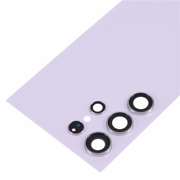 For-Samsung-Galaxy-S24-Ultra-S928-Battery-Housing-with-Camera-Lens-Cover--Light-Purple