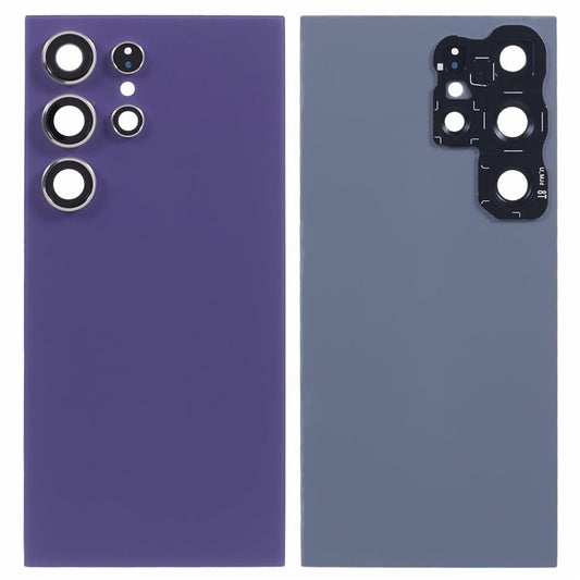 For-Samsung-Galaxy-S24-Ultra-S928-Battery-Housing-with-Camera-Lens-Cover--Dark-Purple