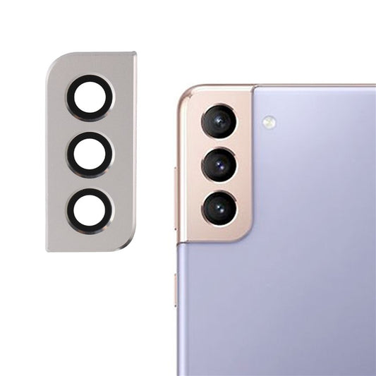For-Samsung-Galaxy-S21+-5G-G996-OEM-Phone-Rear-Camera-Rim-Lens-Cover-(without-Logo)--Silver
