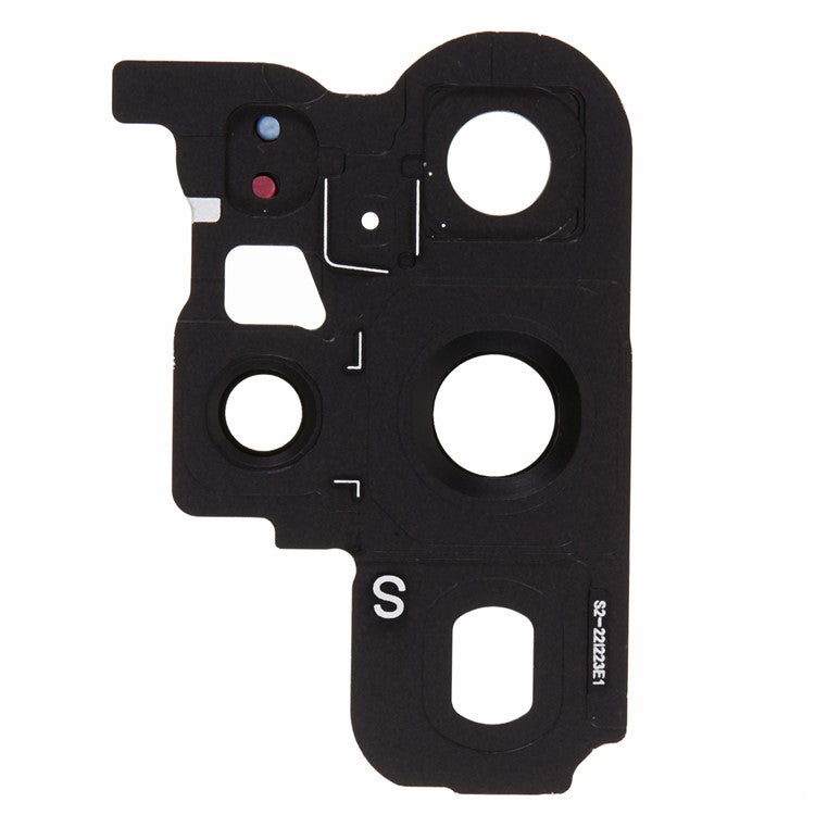 For-Samsung-Galaxy-S23-Ultra-S918-OEM-Back-Camera-Lens-Ring-Cover-with-Glass-Lens-(without-Logo)--Cream