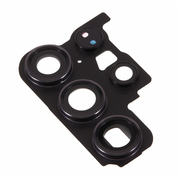 For-Samsung-Galaxy-S23-Ultra-S918-OEM-Back-Camera-Lens-Ring-Cover-with-Glass-Lens-(without-Logo)--Black