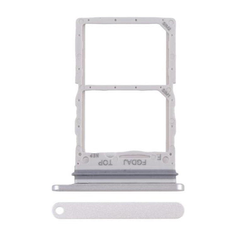 For-Samsung-Galaxy-Z-Flip6-5G-F741-OEM-Dual-SIM-Card-Holder-Replacement-Part-(Without-Logo)--Silver