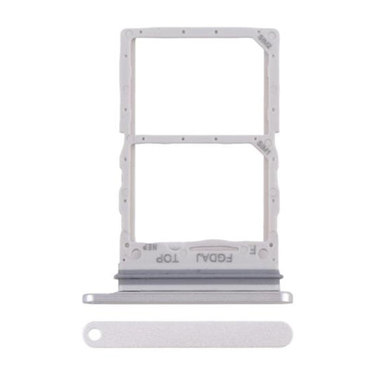 For-Samsung-Galaxy-Z-Flip6-5G-F741-OEM-Dual-SIM-Card-Holder-Replacement-Part-(Without-Logo)--Silver