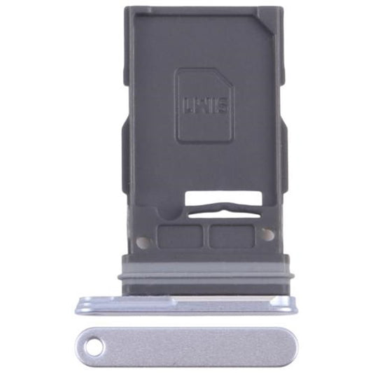 For-Samsung-Galaxy-S25-S931-/-S25+-S936-OEM-SIM-Tray-Holder-Replacement-(Without-Logo)--Silver